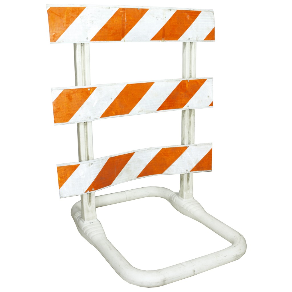 Barricade   Construction   Plastic W  A Frames   96″ 