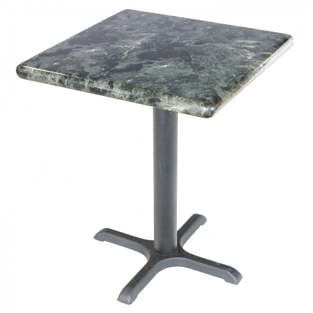 TABLE TOP / CORIAN / GREEN MARBLE / 24″ X 24″ | Air Designs