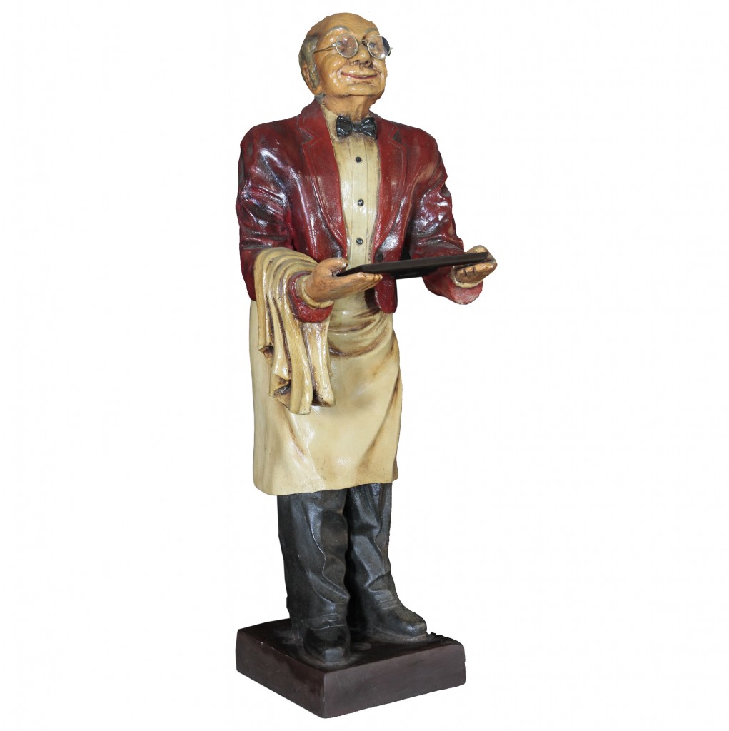 CHEF STATUE W/ MENU BOARD Air Designs