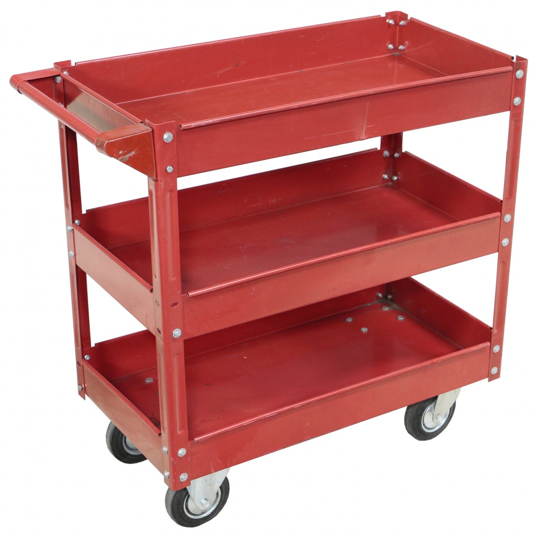 TOOL CART / RED / 3 TIER | Air Designs