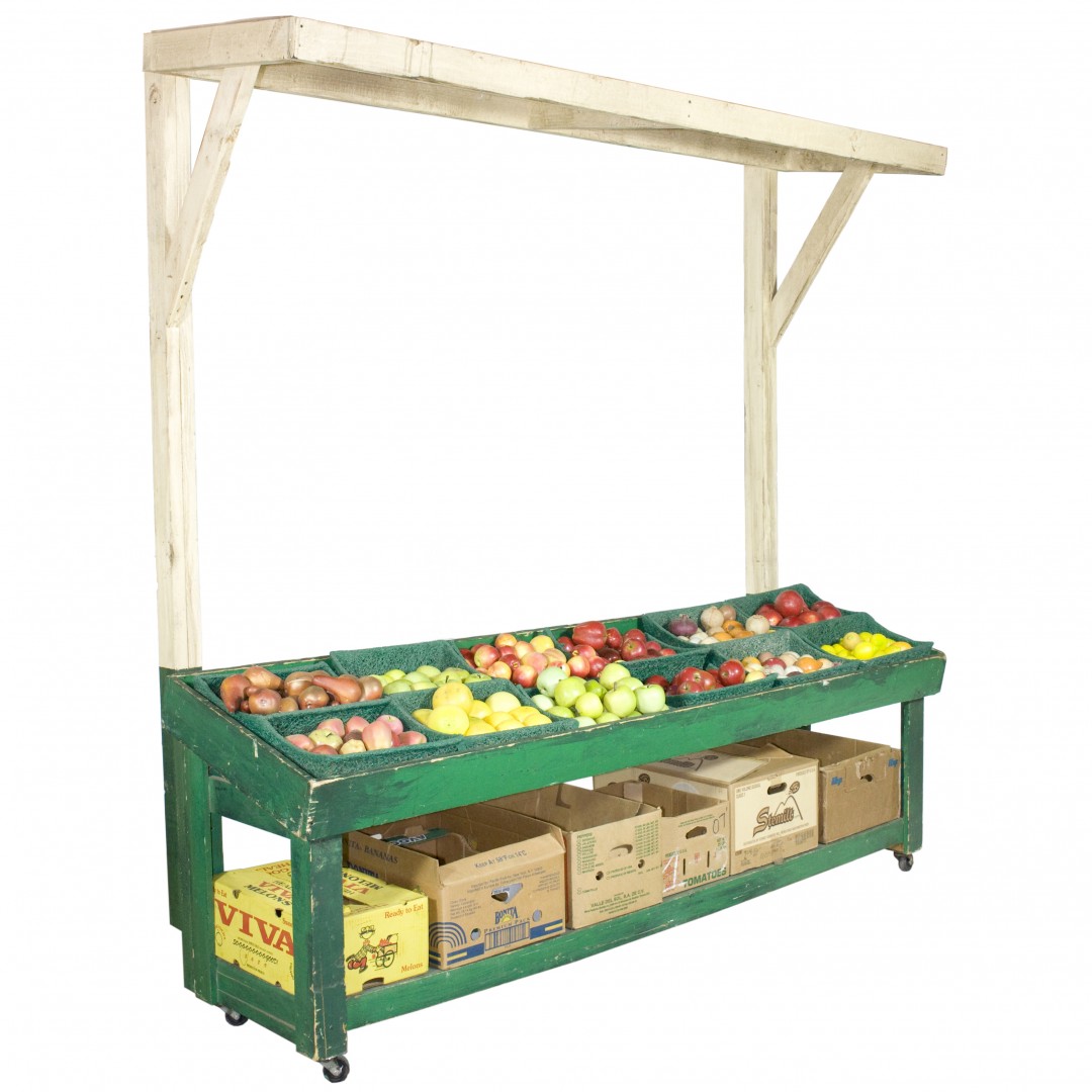 PRODUCE STAND / 4 TIER / GRAY | Air Designs